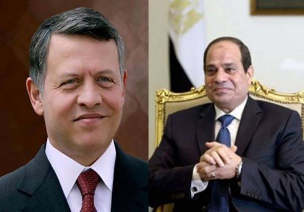 الملك الاردني والسيسي علاقتهم باردة