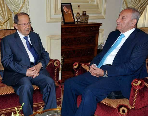 تعبيد الطريق بين بري وعين التينة