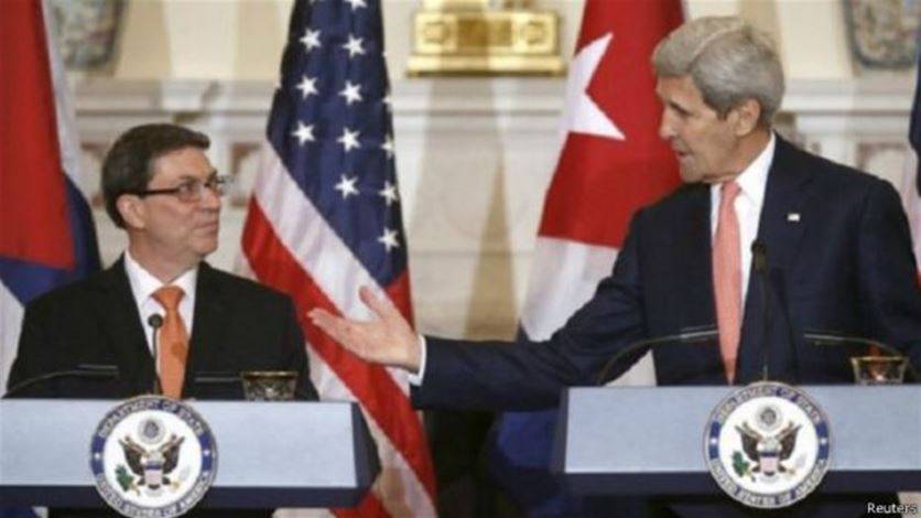 كيري يغادر هافانا مختتما زيارة تاريخية الى كوبا
