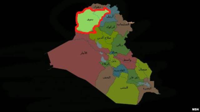 انفجار قذيفة كلور يصيب عناصر من داعش بالتسمم قرب الموصل