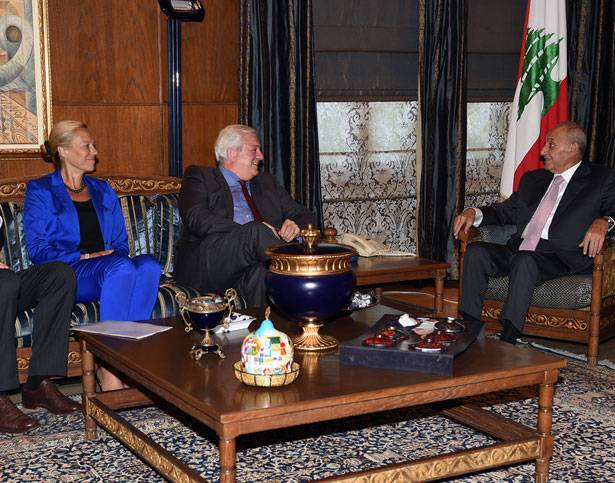 أوبراين زار بري وسلام : أمامنا
فرص لتحسين الوضع الأمني