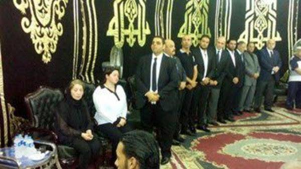اعتقال الزوجة الثانية لنور الشريف بعد ضربها السيدة بوسي