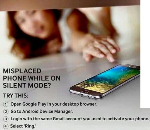 هل اضعت هاتفك الخليوي وهو على الوضع الصامت؟  اليك الحل...