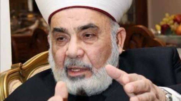 المفتي الجوزو يدافع عن الشيخ أحمد الأسير ويدعو أهل السنة لمناصرته