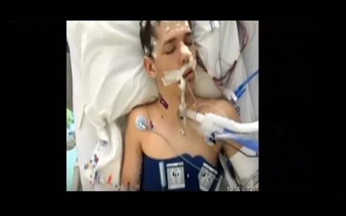 بالفيديو - مراهق  يعود من الموت بعد توقف قلبه 20 دقيقة : "رأيت المسيح وانقذنى"‏