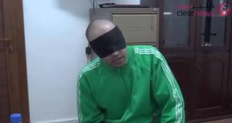الساعدي القذافي يتعرض فيه للتعذيب