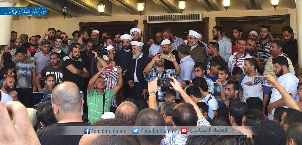 هيئة علماء السنة في طرابلس اطلقوا الاسير والا فأعتقلواعلي عيد