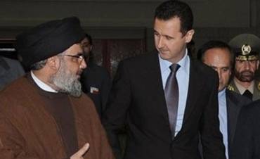هل زار نصرالله دمشق سرا واجتمع مع الرئيس الأسد