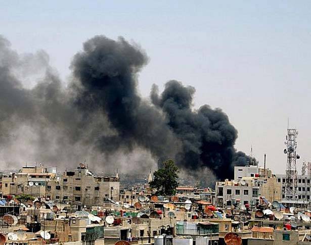 9 قتلى و55 جريحاً
في قصف على دمشق
