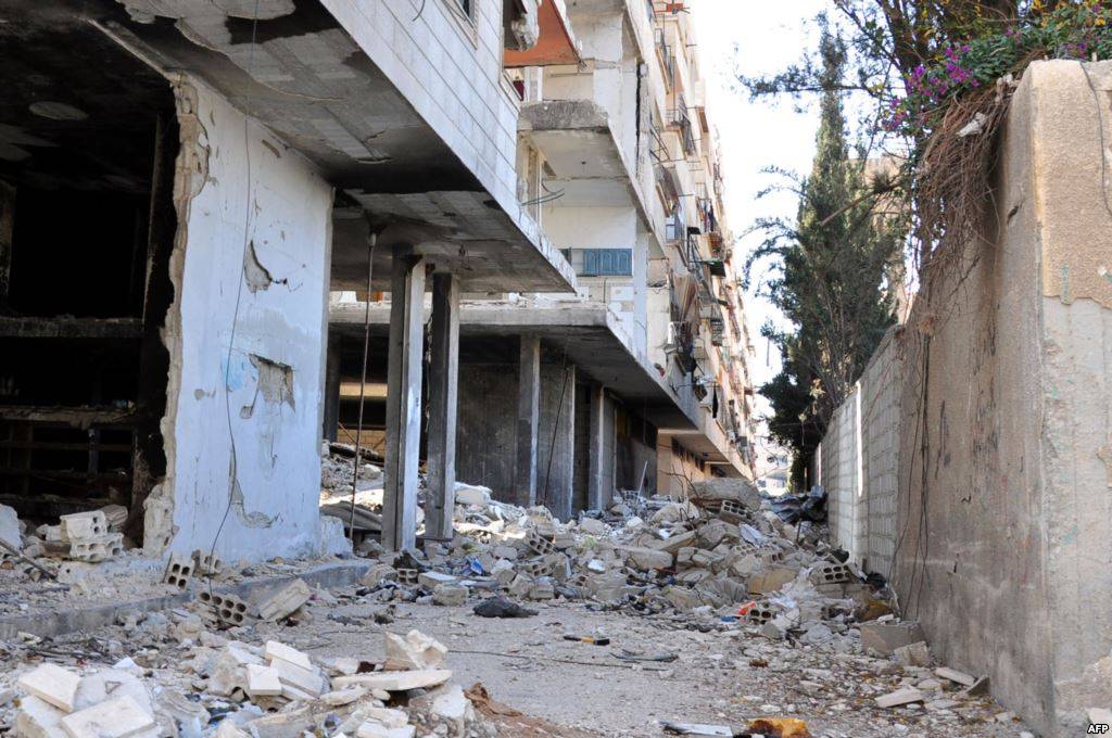 الغوطة تتحول الى صحراء