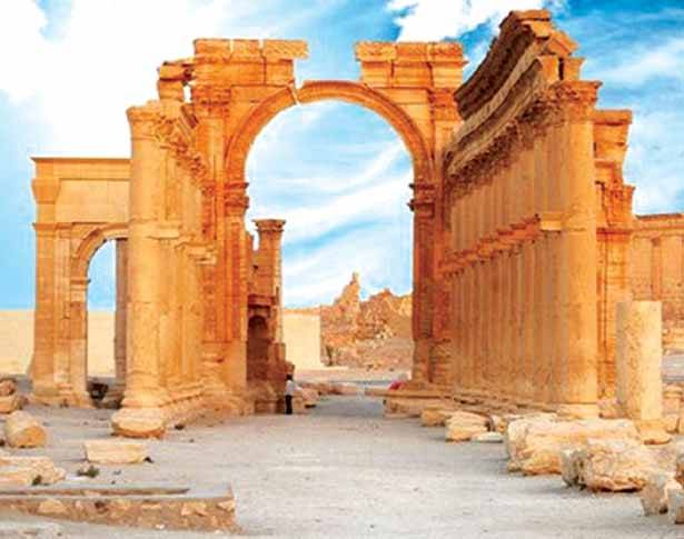 «تنظيم الدولة» يدمر
معبد بعل شمين في تدمر