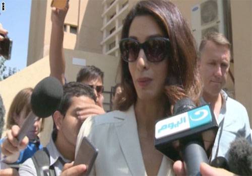 أمل كلوني: الحكم المصري على صحفيي الجزيرة رسالة خطيرة