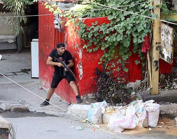 عين الحلوة على طريق نهر البارد واليرموك