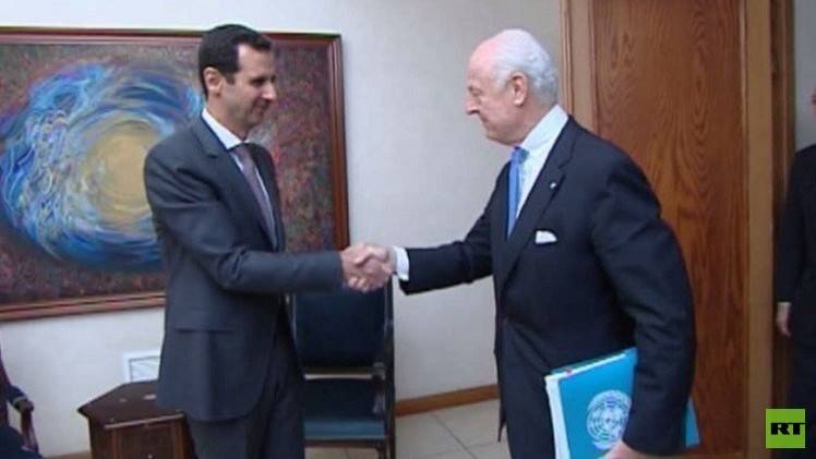 دي ميستورا يتحدى النظام والمعارضة في خطته