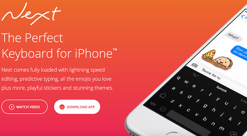 لوحة مفاتيح بميزات كثيرة لمستخدمي iOS