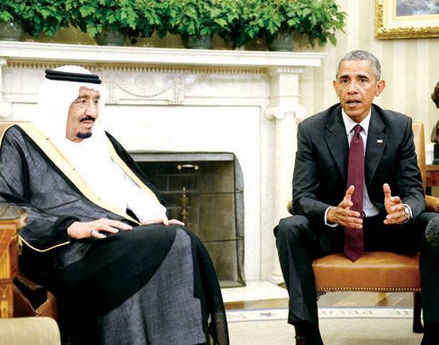 أوباما وسلمان يتعهدان بحفظ استقرار المنطقة