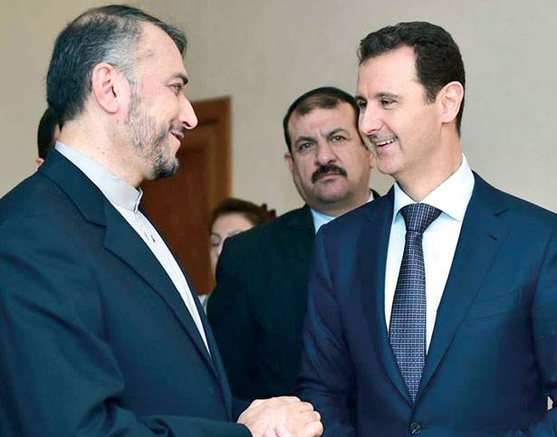مسؤول إيراني يبحث في دمشق مبادرة للحل
