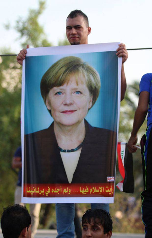 وأخيرا! ميركل في ساحة التحرير