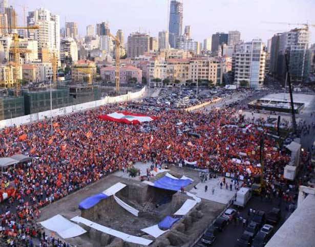 تظاهرة العونيين اظهرت «قوة» عون