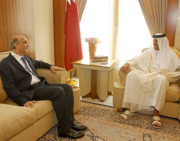 جعجع ناقش مع أمير قطر مسألة العسكريين المخطوفين