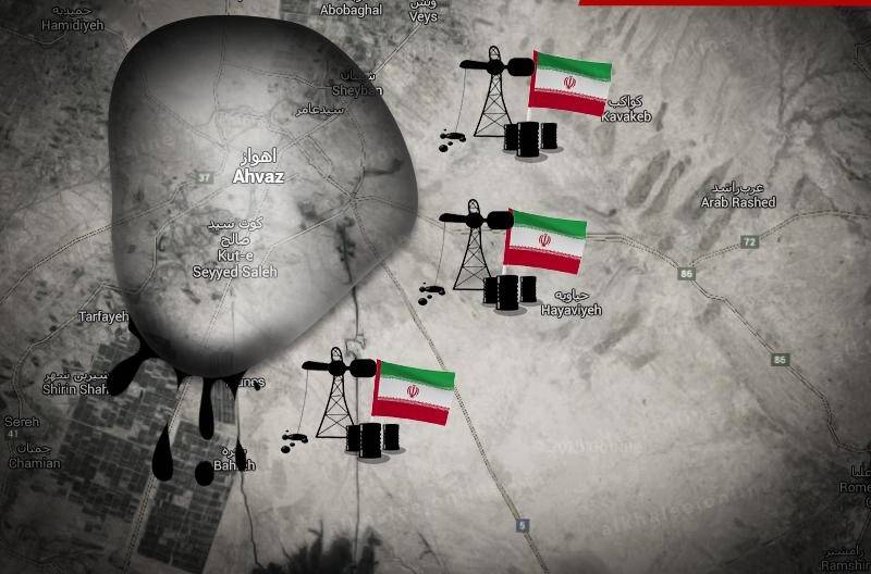 نفط إقليم الأحواز ينعش الاقتصاد الإيراني.. والفقر نصيب شعبه