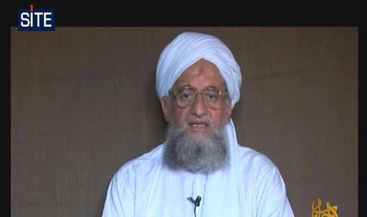 الظواهري لا يعترف بتنظيم الدولة وخلافتها