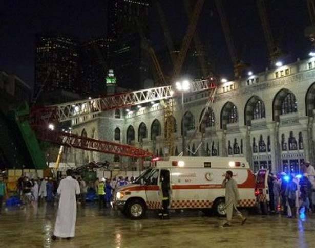 ارتفاع اعداد قتلى انهيار رافعة الحرم المكي
ايران تبلغ السعودية استعدادها لاستقبال الجرحى