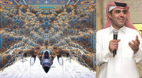 «شظية مرتدة» تعيد الفنان السعودي عبد الناصر الغارم إلى لندن