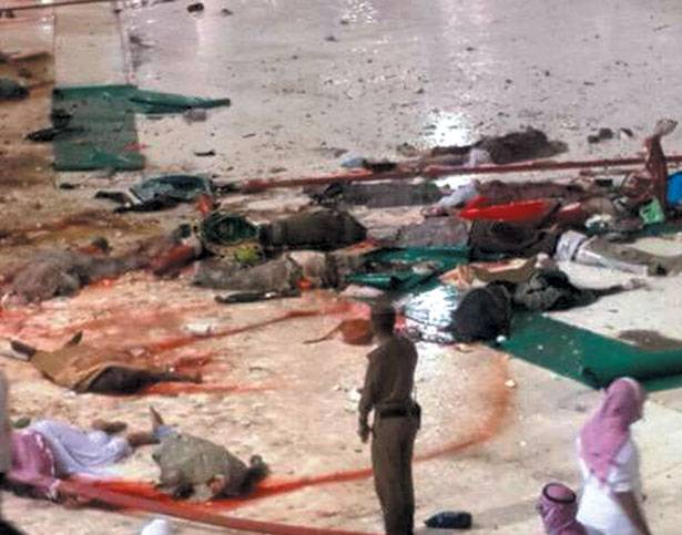 87 قتيلا و184 جريحا بين الحجاج
بسقوط رافعة في الحرم المكي