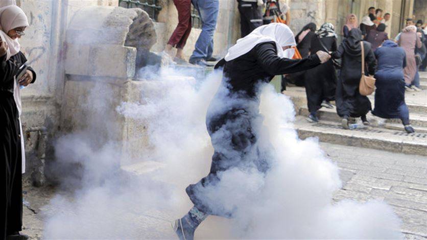 تجدد المواجهات في المسجد الاقصى