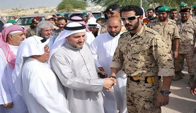 صورة ابن ملك البحرين بمأرب تشعل مواقع التواصل