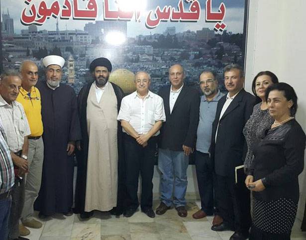 «تجمّع دعم خيار المقاومة»
استضاف مسؤولاً باكستانياً