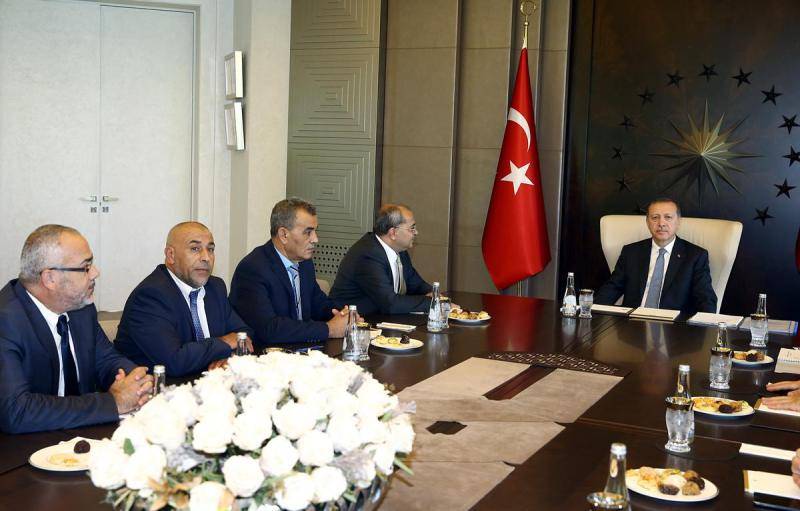 وفد عربي من الكنيست يُطلِع أردوغان على آخر التطورات في القدس