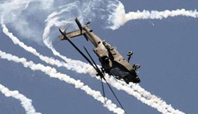 بالفيديو.. إسقاط طائرة اباتشي سعودية في مأرب