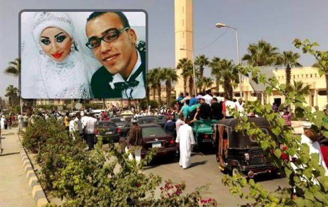 مصرع عروسين ليحول الزفاف لـ"جنازة"