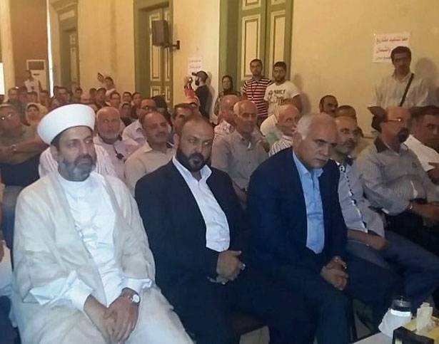 لقاء حاشد في مدينة طرابلس طالب
بمشاريع المرفأ والضمان والمطار والكهرباء