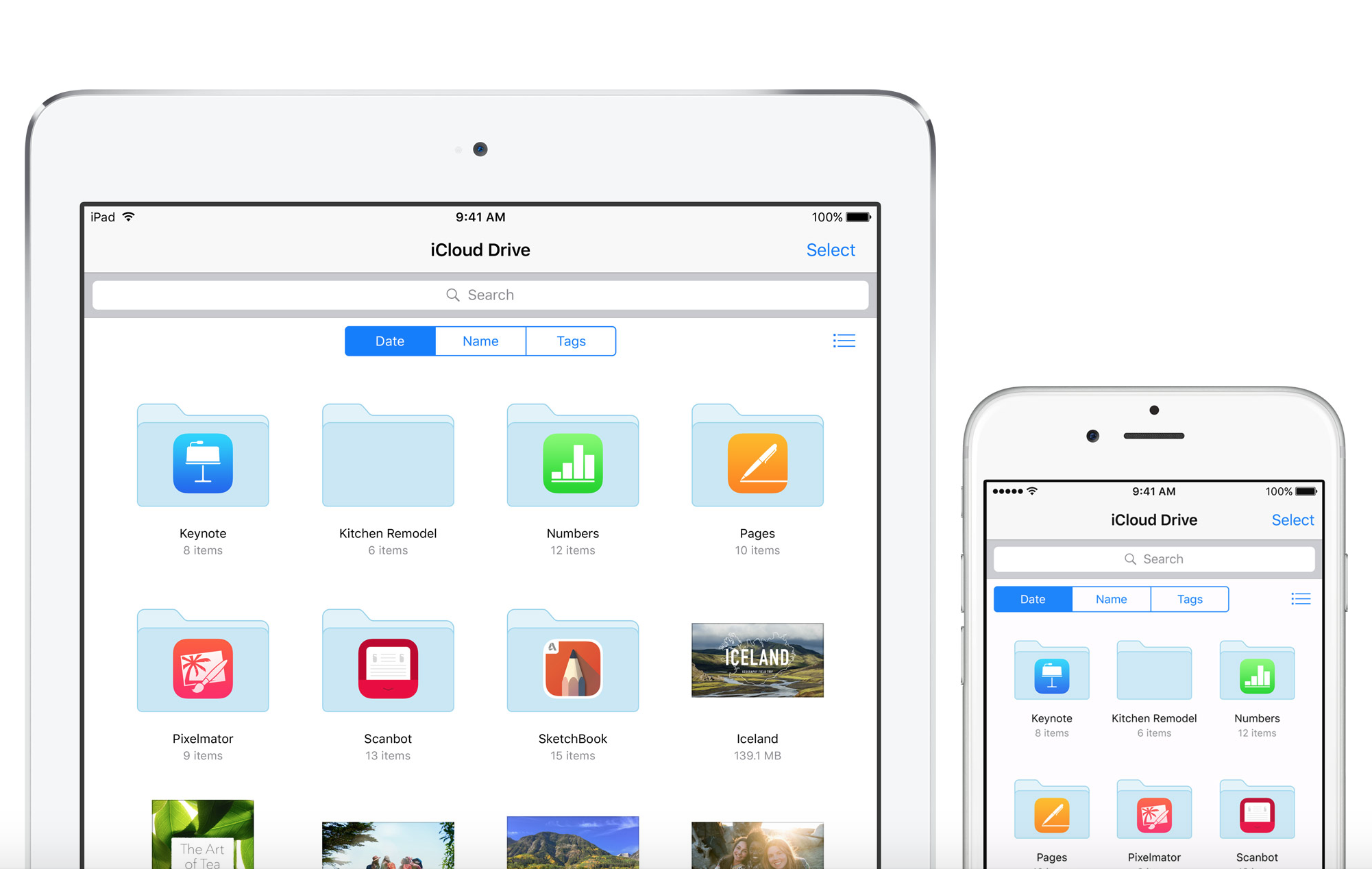 طريقة إظهار تطبيق iCloud Drive على أجهزة iOS 9