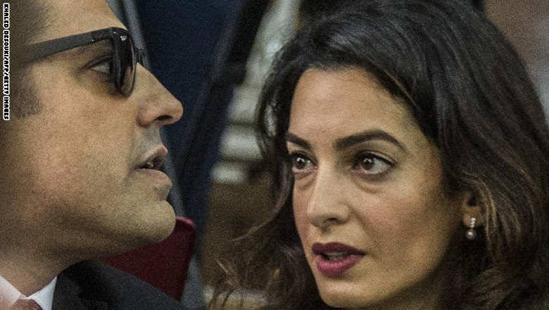 أمل كلوني تشكر السيسي للعفو عن صحفيي "قضية الجزيرة": تصحيح لظلم وتحرير لأبرياء