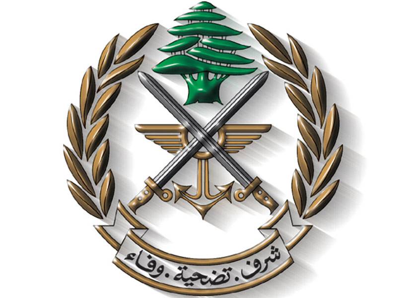 الجيش: إحالة عبد الرحمن الحسن إلى القضاء المختص اللبناني  لانتمائه إلى تنظيمات إرهابية وأربعة آخرين على خلفية نقل متفجرات
