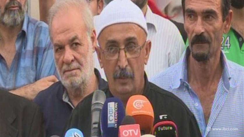 اشكال في خلال وقفة تضامنية مع اهالي العسكريين المخطوفين