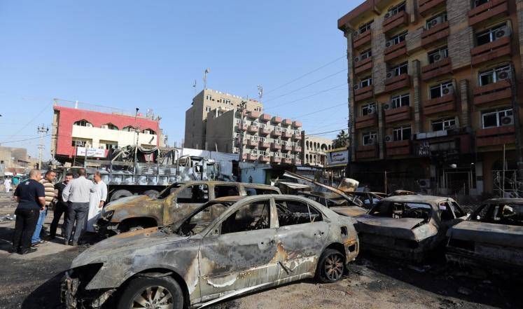 تنظيم الدولة يتبنى تفجيرا بوسط بغداد