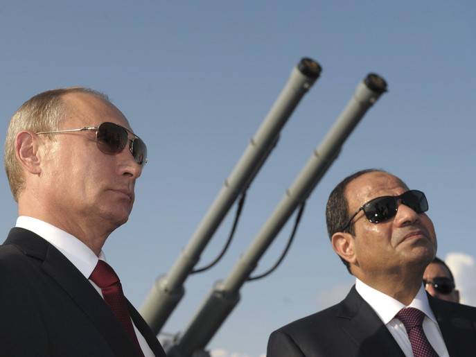 مغردون: السيسي_يؤيد_الغزو_الروسي ويخون الدعم الخليجي