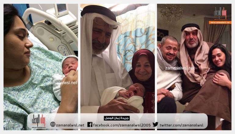 جورج وسوف يرزق بـ”لجين” من زوجته “ندى” في الدوحة