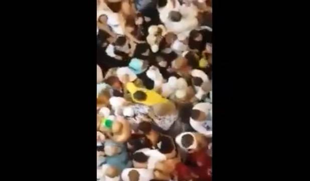 بالفيديو..مشاهد جديدة عن كارثة منى
