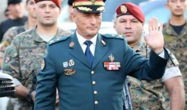 العميد شامل روكز قائد فوج المغاوير إلى السفر بعد التقاعد