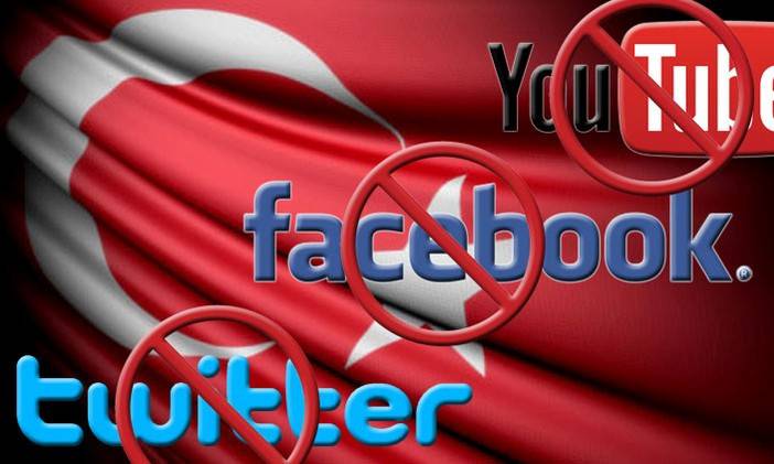تركيا تحجب “فيسبوك” و”تويتر” في أنقرة