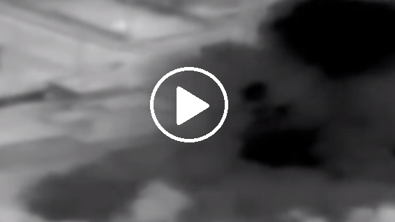شاهد الفيديو.. هكذا قصف موكب “البغدادي” في العراق