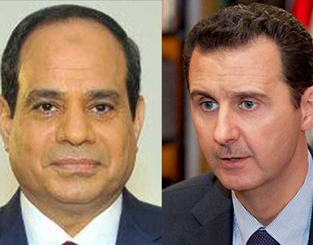 إتصالات هاتفية بين الرئيسين الأسد والسيسي