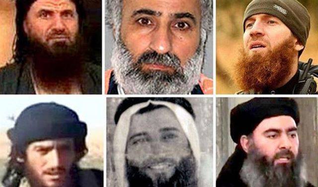بالصور.. هؤلاء رجال خليفة  البغدادي الخمسة