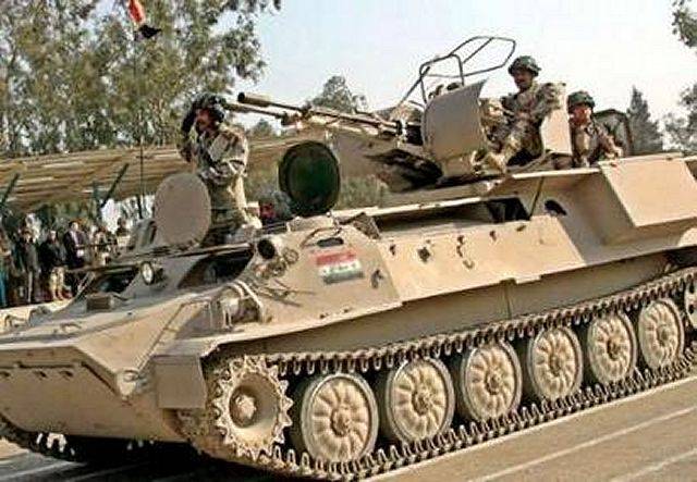 اختفاء 76 مدرعة عراقية شحنت جواً من دولة عربية